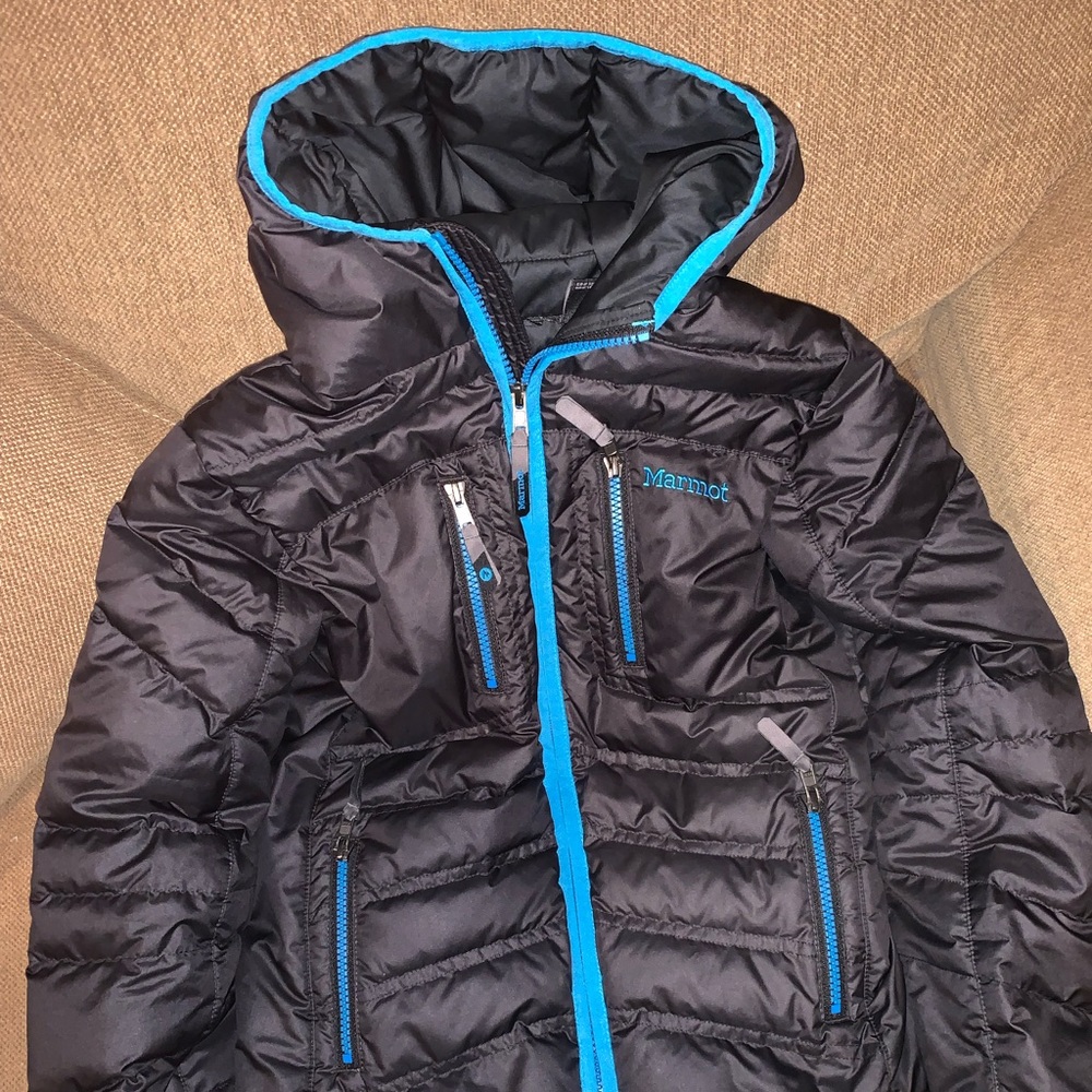 marmot 700 fill down winter coat boys